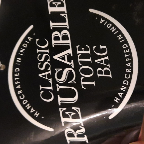 Purse Canvas Tote bag Beach Grocery Overnight Gym Carry All Faith Love Hope NWT - Picture 6 of 6